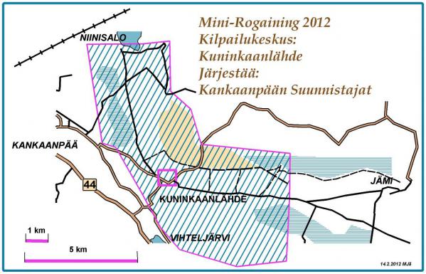 Mini R aluekartta 2012