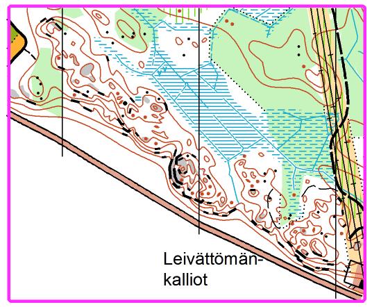 H Karttapaloja 1 maastosta