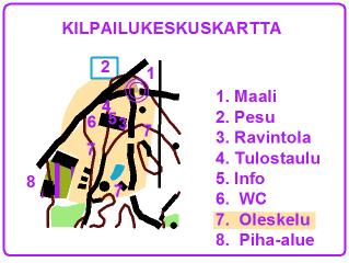 Kilpailukeskuskartta