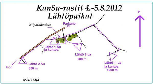 Lähtöpaikka kartta